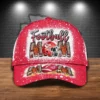 Football Mom Kansas City Chiefs Baseball Cap front