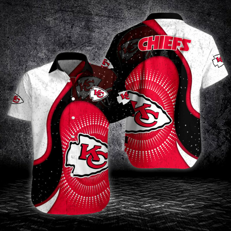 Kansas City Chiefs Dynamic Wave Hawaiian Shirt