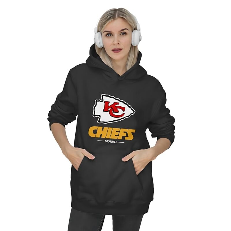 Kansas City Chiefs Fanatics Lockup Logo Hoodie women mockup