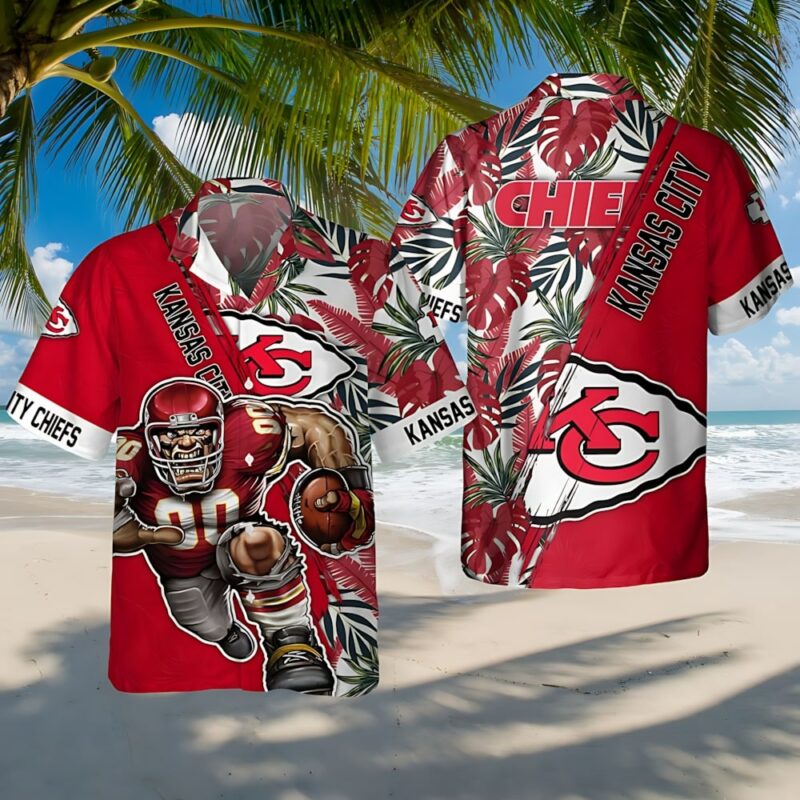 Kansas City Chiefs Island Warrior Hawaiian Shirt