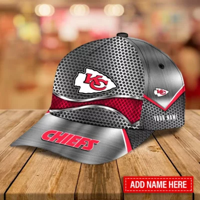 Kansas City Chiefs Steel Grip Custom Baseball Cap