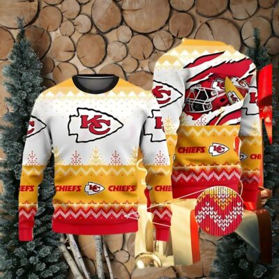 Kansas City Chiefs Winter Warmth Ugly Christmas Sweater