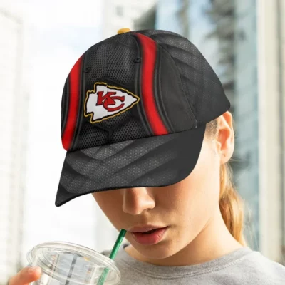 Tech-Savvy Kansas City Chiefs Baseball Cap mockup