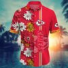 Kansas City Chiefs Daisy Delight Hawaiian Shirt front