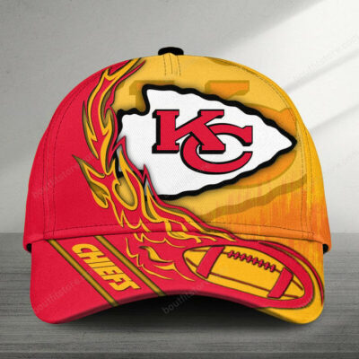 Kansas City Chiefs Flaming Arrow Baseball Cap