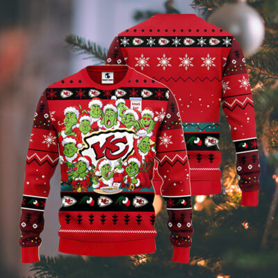 Chiefs christmas sweater hotsell