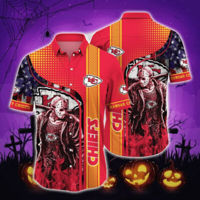 Kansas City Chiefs Halloween Haunt Hawaiian Shirt