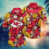 Kansas City Chiefs Hibiscus Harmony Hawaiian Shirt