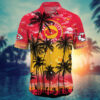 Kansas City Chiefs Sunset Glow Hawaiian Shirt front side