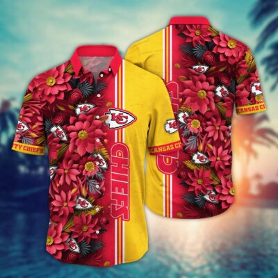 Kansas City Chiefs Sunshine Bloom Hawaiian Shirt