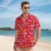 Personalized Kansas City Chiefs Classic Island Hawaiian Shirt Men Mockup