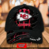 Personalized Kansas City Chiefs Savage Scratch Baseball Cap