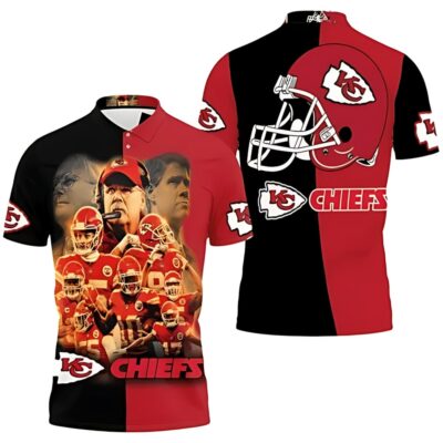 Kansas City Chiefs AFC West Division Champions Super Bowl Polo Shirt