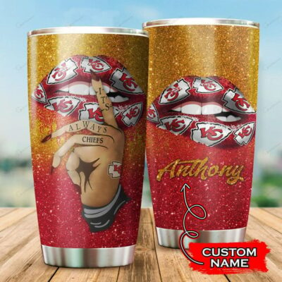 Kansas City Chiefs Always Chiefs Custom Tumbler