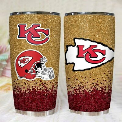 Kansas City Chiefs American Football Team Stainless Steel Tumbler