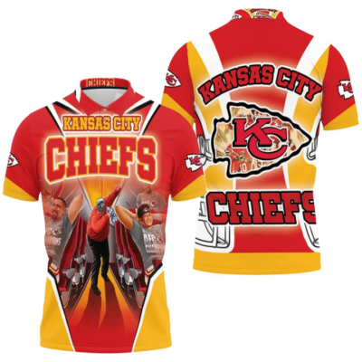 Kansas City Chiefs Champions Celebration Polo Shirt