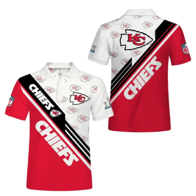 Kansas City Chiefs Dynamic Striker Polo Shirt