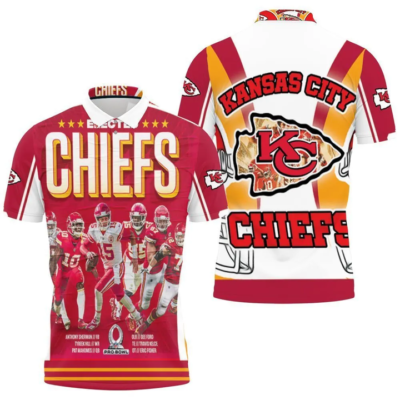 Kansas City Chiefs Elite Stars Polo Shirt