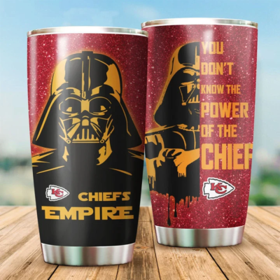 Kansas City Chiefs Stars Wars Tumbler