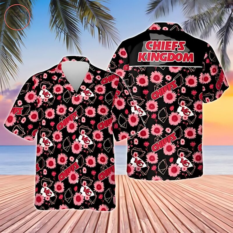 Kansas City Chiefs Sunflowers Hawaiian Shirt