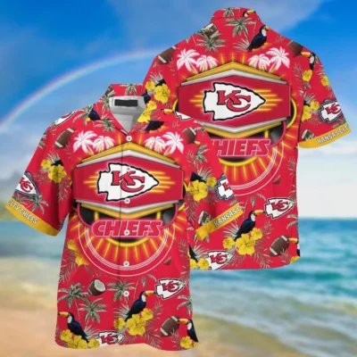 Kansas City Chiefs Tropical Champion Hawaiian Shirt