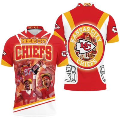 Kansas City Chiefs Victory Glory 3D Polo Shirt