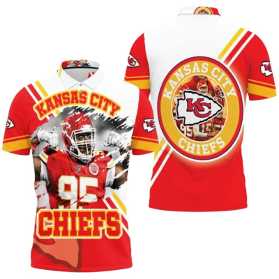 Kansas City Chiefs Defensive Dominance Polo Shirt