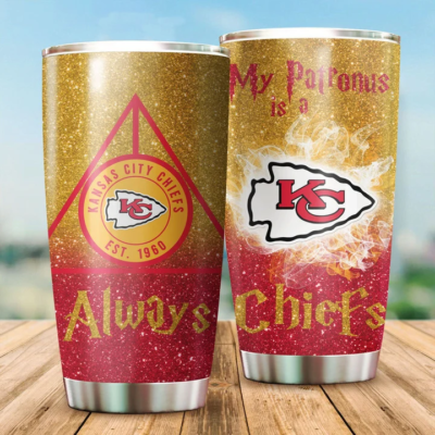 Personalized Kansas City Chiefs Always Patronus Tumbler