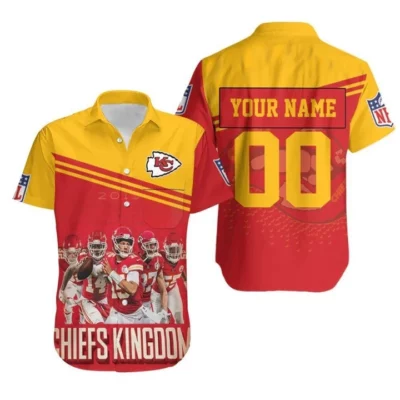 Personalized Kansas City Chiefs Game Day Kingdom Hawaiian Shirt