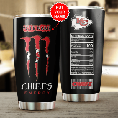 Personalized Kansas City Chiefs Tumbler