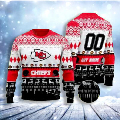 Kansas City Chiefs Championship Spirit Ugly Christmas Sweater