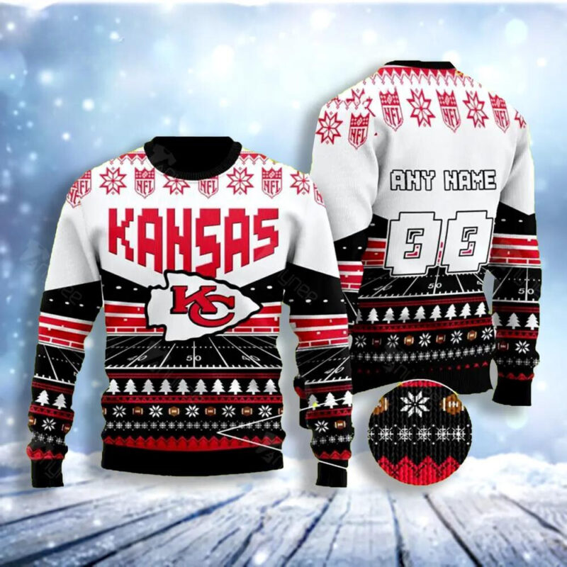 Kansas City Chiefs Field Dominance Ugly Christmas Sweater