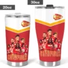 Kansas City Chiefs AFC West Championship Legacy Tumbler 20oz 30oz