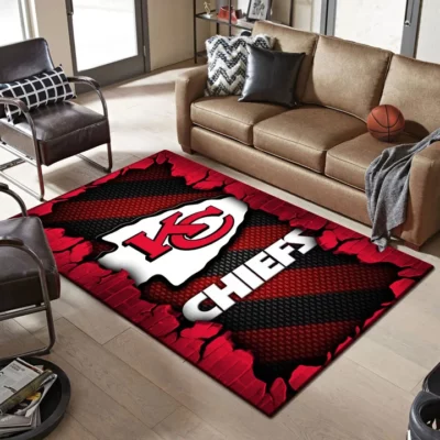 Kansas City Chiefs Breakthrough Rectangle Rug