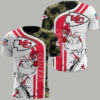 Kansas City Chiefs Camouflage Player 3D Shirt