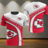 Kansas City Chiefs Classic Stripe 3D Shirt