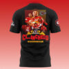 Kansas City Chiefs NFC Playoffs AFC West Clinched 2024 Ten Years Shirt back