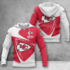 Kansas City Chiefs Personalized Swirl 3D Hoodie