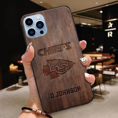 Kansas City Chiefs Rustic Heritage Phone Case Glass