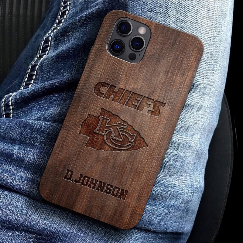 Kansas City Chiefs Rustic Heritage Phone Case Glass photo view 4