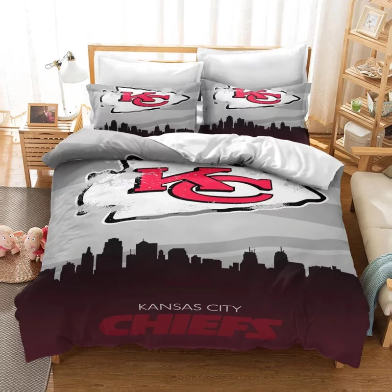 Kansas City Chiefs Skyline Pride Bedding Set