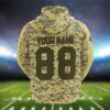 Personalized Kansas City Chiefs Tactical Camo Hoodie back