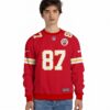NFL Travis Kelce Kansas City Chiefs American Football Conference Champions Sweatshirt Mockup Front
