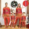 Personalized Kansas City Chiefs Holiday Grinch Pajamas