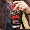 Personalized Kansas City Chiefs Love Mosaic Tumbler picture 2