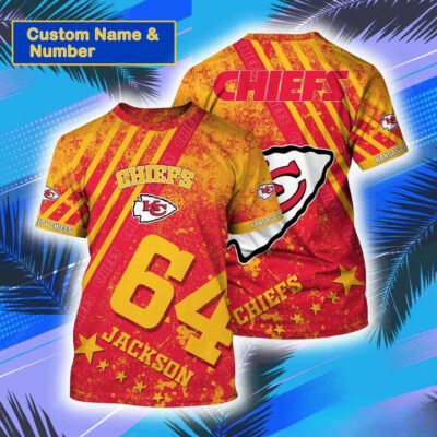 Personalized Kansas City Chiefs Victory Blaze Shirt