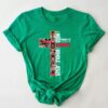 All I Need Today Is A Little Bit Of Kansas City Chiefs And A Whole Lot Of Jesus 2D T-Shirt Green