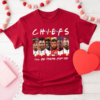 Chiefs I’ll Be There For You Friends Show Version 2D T-Shirt mockup red