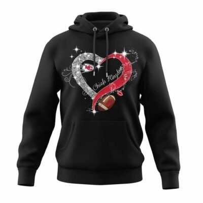 Chiefs Kingdom Beautiful Heart 2D Hoodie