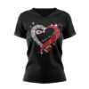 Chiefs Kingdom Beautiful Heart 2D V neck T-Shirt